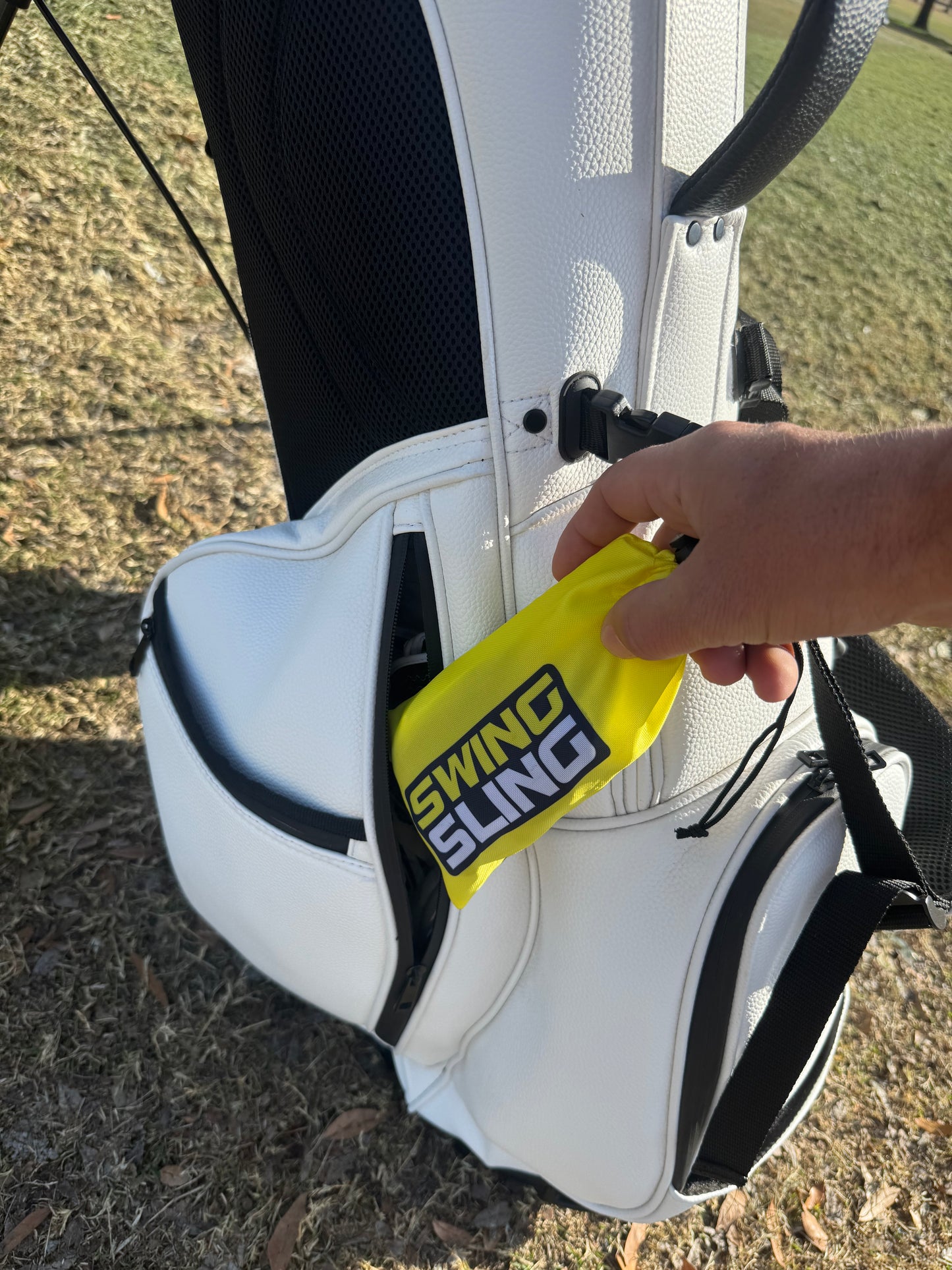 Swing Sling by Percussion Golf  The Golf Coach that's always in your bag!