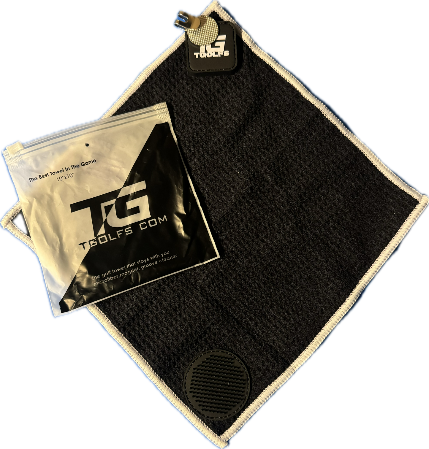 T-Owel  - Soft microfiber towel with groove cleaner